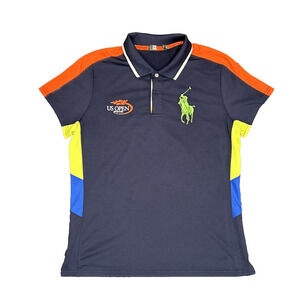 Official Polo Ralph Lauren US Open 2016 Ball Person Polo Shirt Women's Size Med